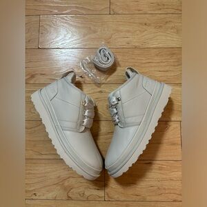 UGG MENS NEUMEL FT BOOT SEA SALT LEATHER WOOL CHUKKA SHOE US 11